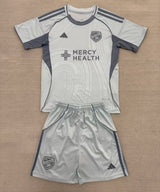 Cincinnati 25/26 Gray Pre-Game Kids Jersey Set