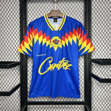 Club America 1995 Vintage Retro Blue Away Jersey
