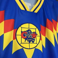 Club America 1995 Vintage Retro Blue Away Jersey