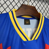 Club America 1995 Vintage Retro Blue Away Jersey