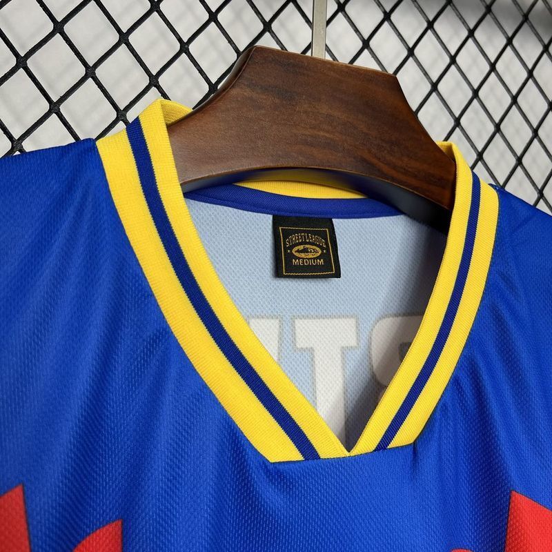 Club America 1995 Vintage Retro Blue Away Jersey