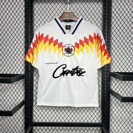 Club America 1995 Vintage Retro White Away Jersey