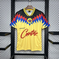 Club America 1995 Vintage Retro Yellow Home Jersey