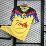 Club America 1995 Vintage Retro Yellow Home Jersey