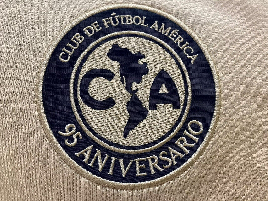 Club America 2011 95th Anniversary Gold Long Sleeve Jersey