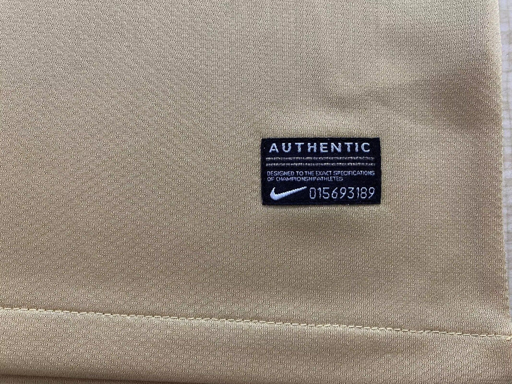 Club America 2011 95th Anniversary Gold Long Sleeve Jersey