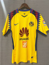 Club America 2018 Vintage Retro Yellow Home Jersey