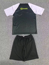 Club America 23/24 Black Goalkeeper Kids Jersey Set