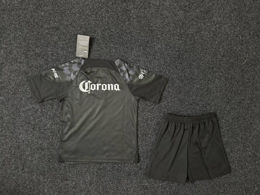 Club America 23/24 Gray Goalkeeper Kids Jersey Set