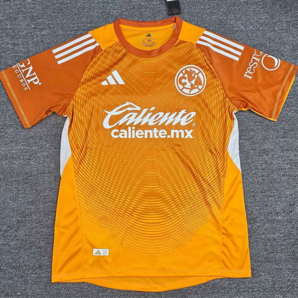 Club America 25/26 Goalkeeper Orange Jersey