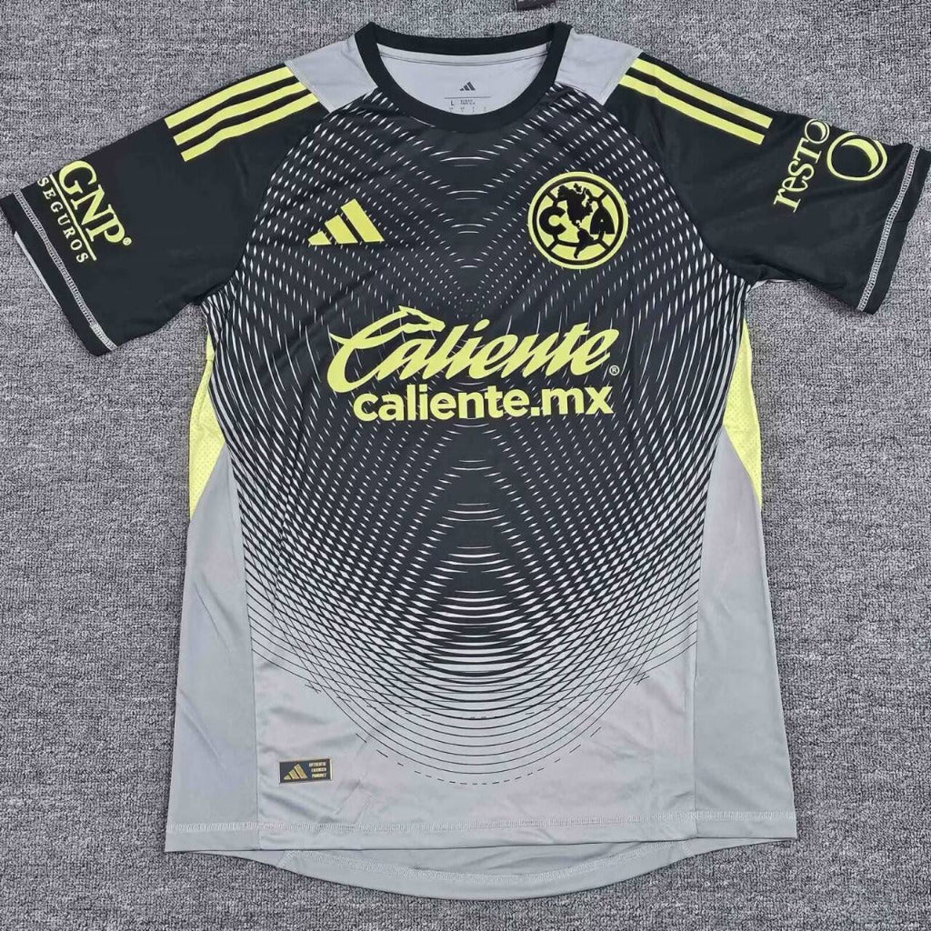 Club America 25/26 Gray/Black Goalkeeper Jersey