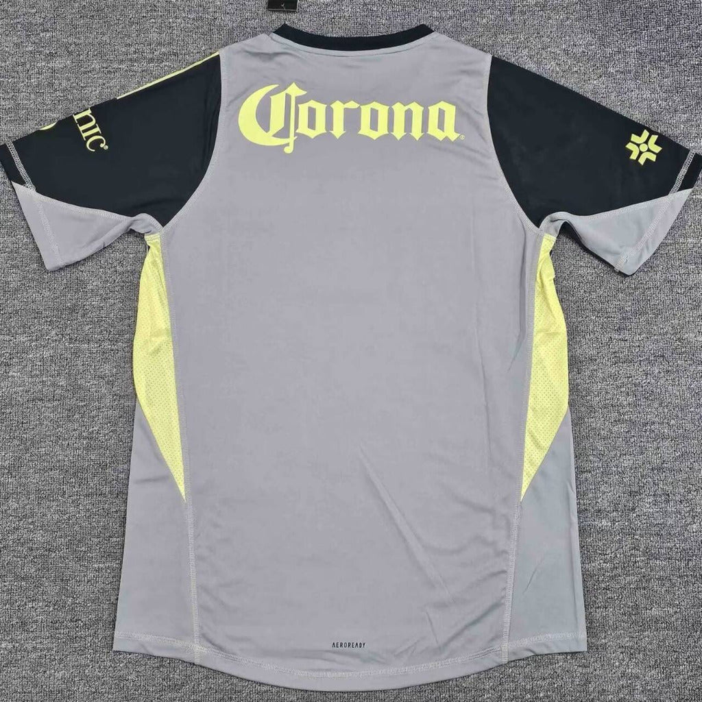 Club America 25/26 Gray/Black Goalkeeper Jersey