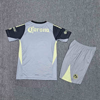 Club America 25/26 Gray/Black Goalkeeper Kids Jersey Set