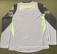 Club America 25/26 Gray/Black Long Sleeve Goalkeeper Jersey
