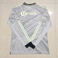 Club America 25/26 Gray Third Long Sleeves Jersey