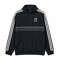 Club America 26/27 Black/White 3 Stripes OG Long Sleeve Hoodie