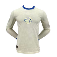 Club America 26/27 Cream/Blue Trim 110 Years Anniversary Long Sleeve Player Version Jersey