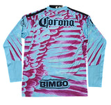 Club America 26/27 Light Blue and Magenta Goalkeeper Long Sleeves Jersey
