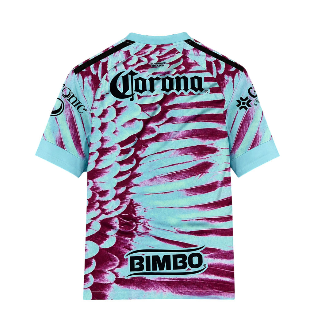 Club America 26/27 Light Blue/Maroon Home Goalkeeper Jersey
