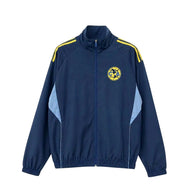 Club America 26/27 Navy Blue/Yellow Stripes Windbreaker Full-Zip Jacket