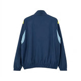 Club America 26/27 Navy Blue/Yellow Stripes Windbreaker Full-Zip Jacket