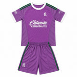 Club America 26/27 Purple/Green/White Trim Goalkeeper Kids Jersey Set