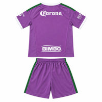 Club America 26/27 Purple/Green/White Trim Goalkeeper Kids Jersey Set