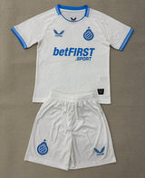 Club Brugge 25/26 White/Blue Away Kids Jersey Set