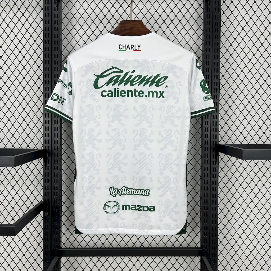 Club Leon 25/26 White/Green Away Jersey