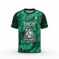 Club Leon 26/27 Green Lion Face Home Jersey