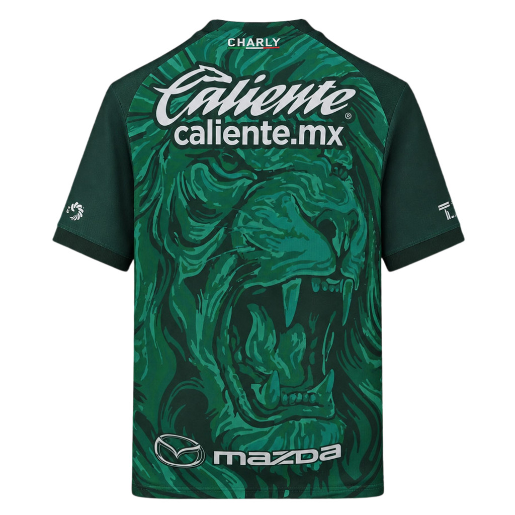 Club Leon 26/27 Green Lion Face Home Jersey