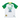 Club Leon 26/27 White/Green/Yellow Trim Away Jersey