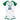Club Leon 26/27 White/Green/Yellow Trim Away Kids Jersey Set
