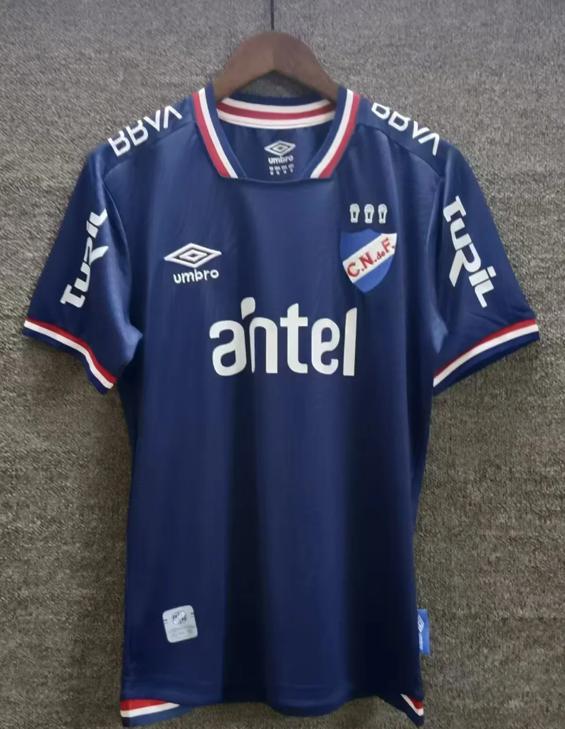 Club Nacional 25/26 Blue/Red/White Third Jersey