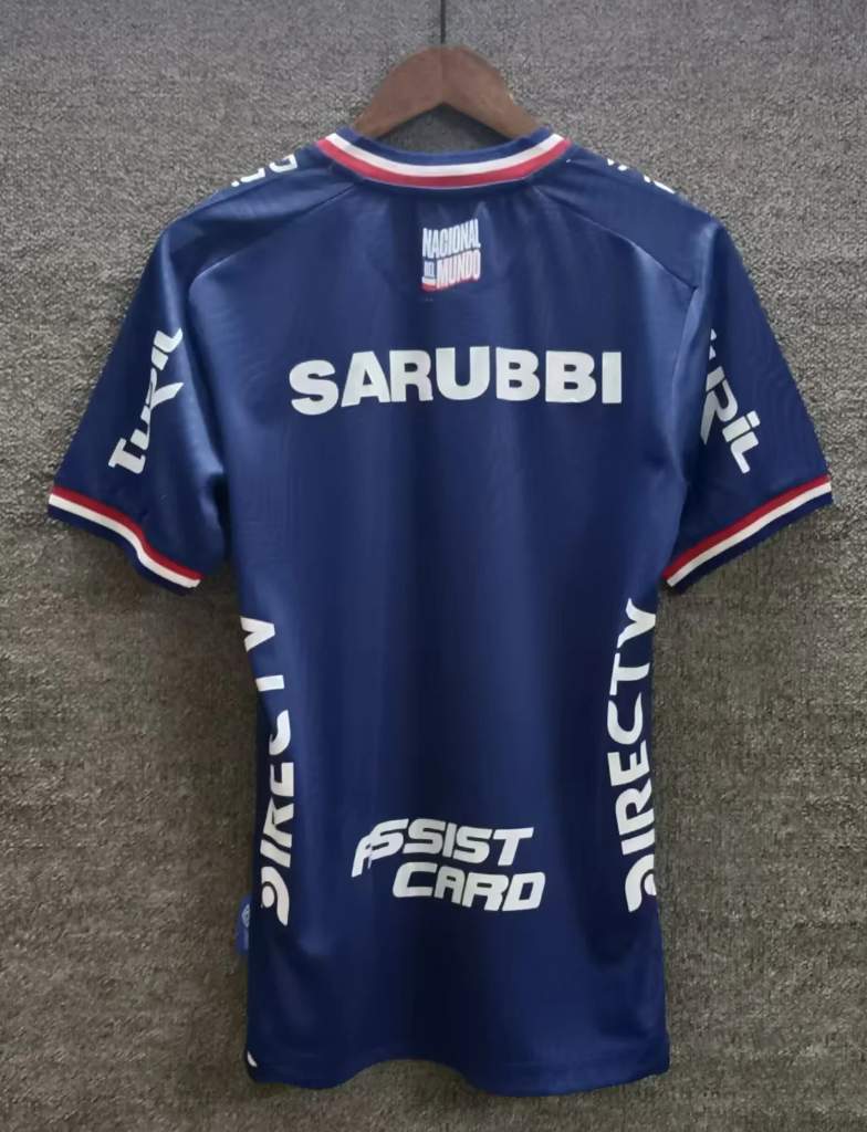 Club Nacional 25/26 Blue/Red/White Third Jersey