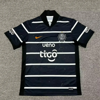 Club Olimpia 25/26 Black/White Away Jersey