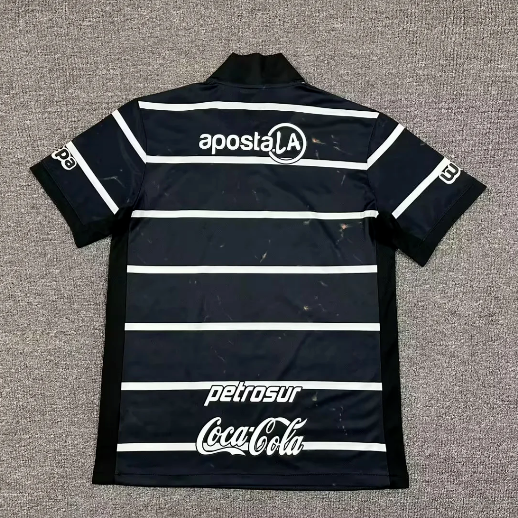 Club Olimpia 25/26 Black/White Away Jersey