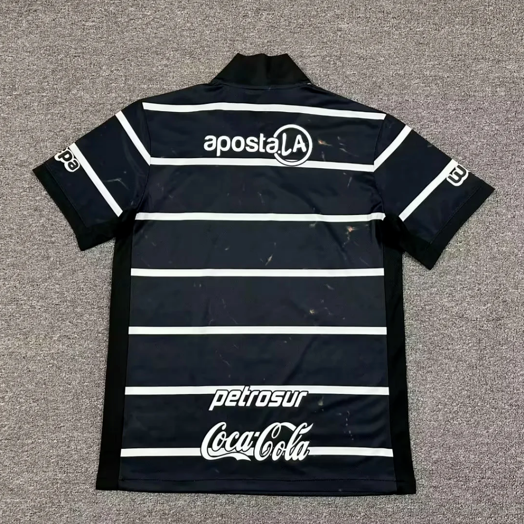 Club Olimpia 25/26 Black/White Away Jersey