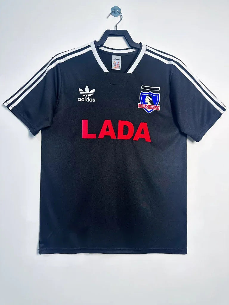 Colo-Colo 1991 Vintage Retro Black Away Jersey - Concept Kits