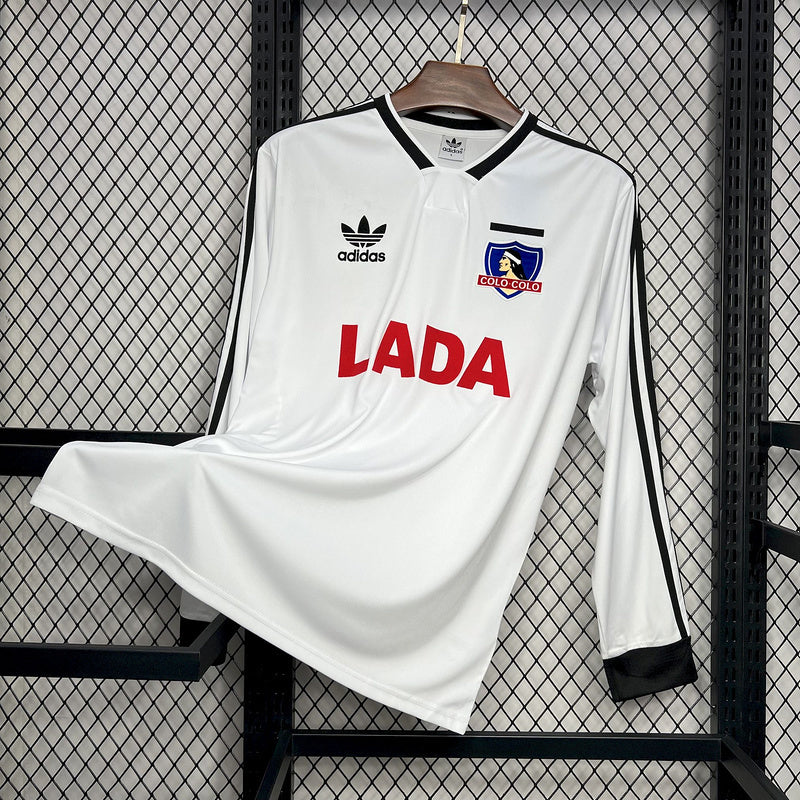 Colo-Colo 1991 Vintage Retro Home Long Sleeve Jersey
