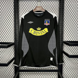 Colo-Colo 2006 Vintage Retro Black Away Long Sleeve Jersey