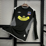 Colo-Colo 2006 Vintage Retro Black Away Long Sleeve Jersey