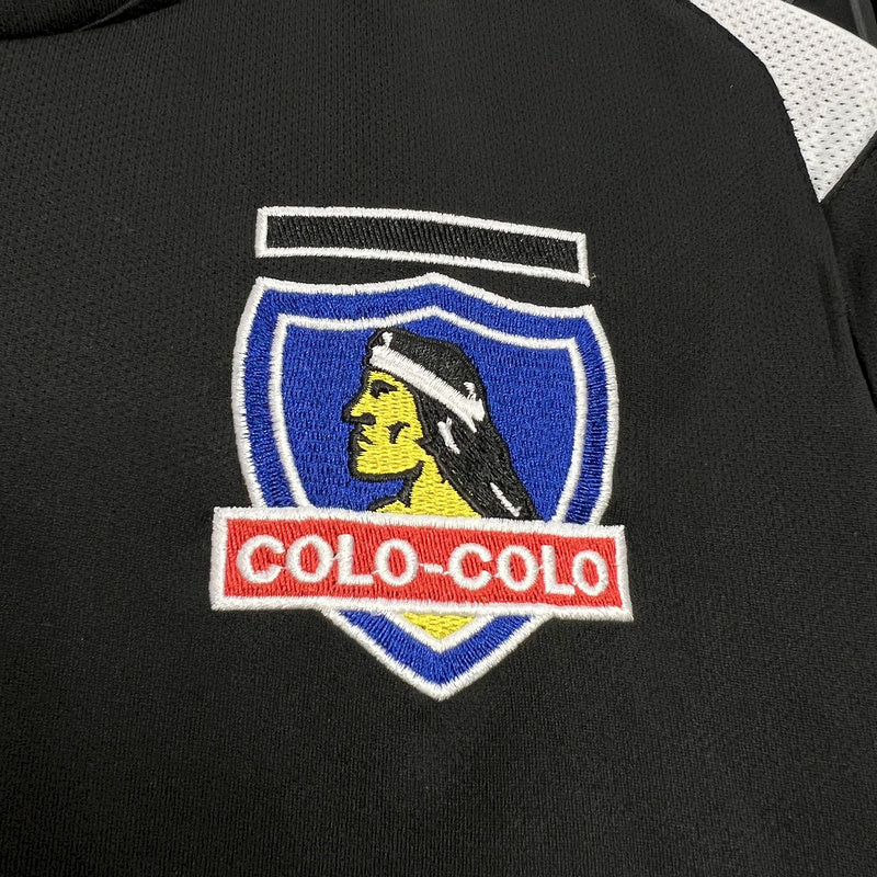 Colo-Colo 2006 Vintage Retro Black Away Long Sleeve Jersey