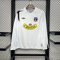Colo-Colo 2006 Vintage Retro White Home Long Sleeve Jersey