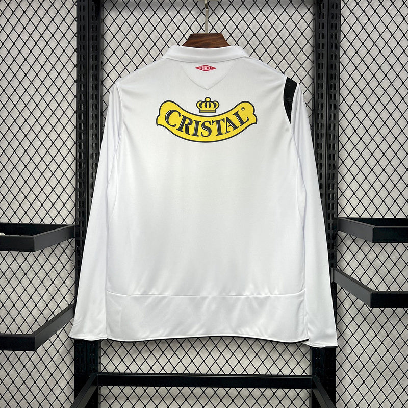 Colo-Colo 2006 Vintage Retro White Home Long Sleeve Jersey