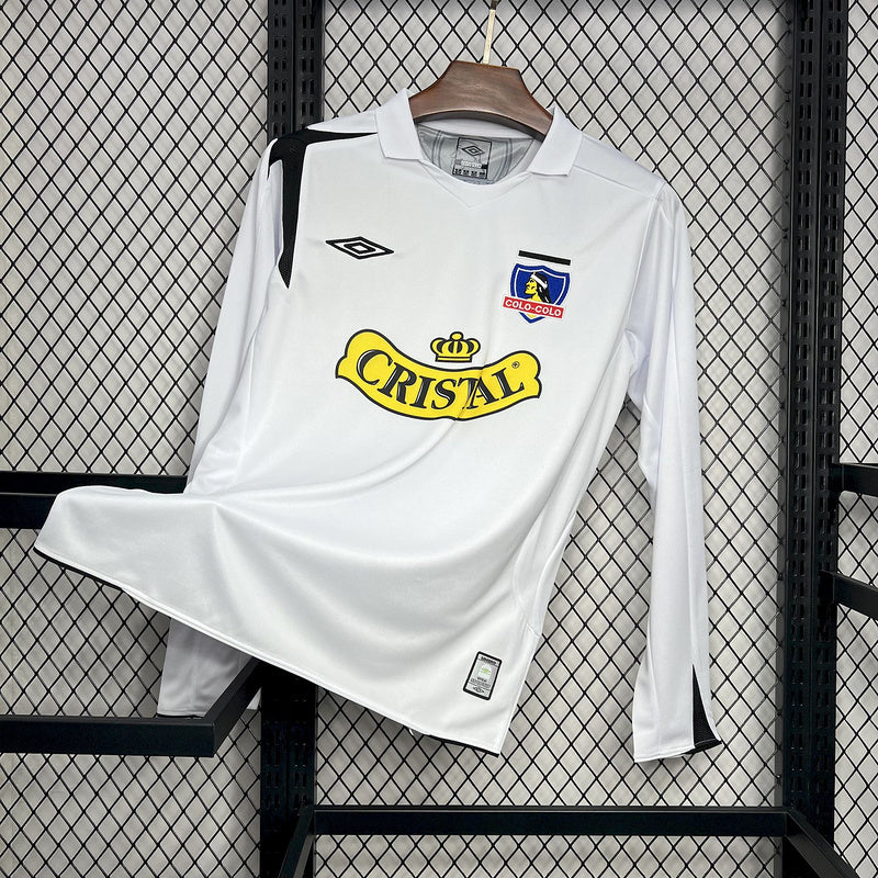 Colo-Colo 2006 Vintage Retro White Home Long Sleeve Jersey