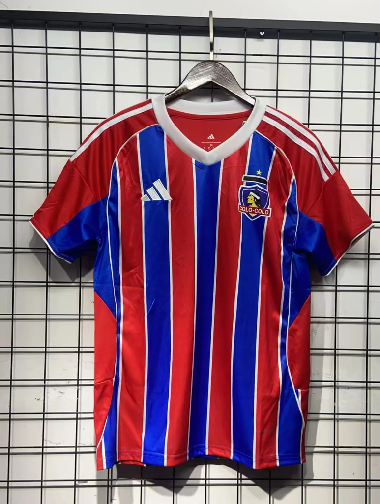 Colo-Colo 25/26 Red/Blue Third Away Jersey