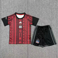 Colo-Colo 26/27 Red Pre Match Training Kids Jersey Set