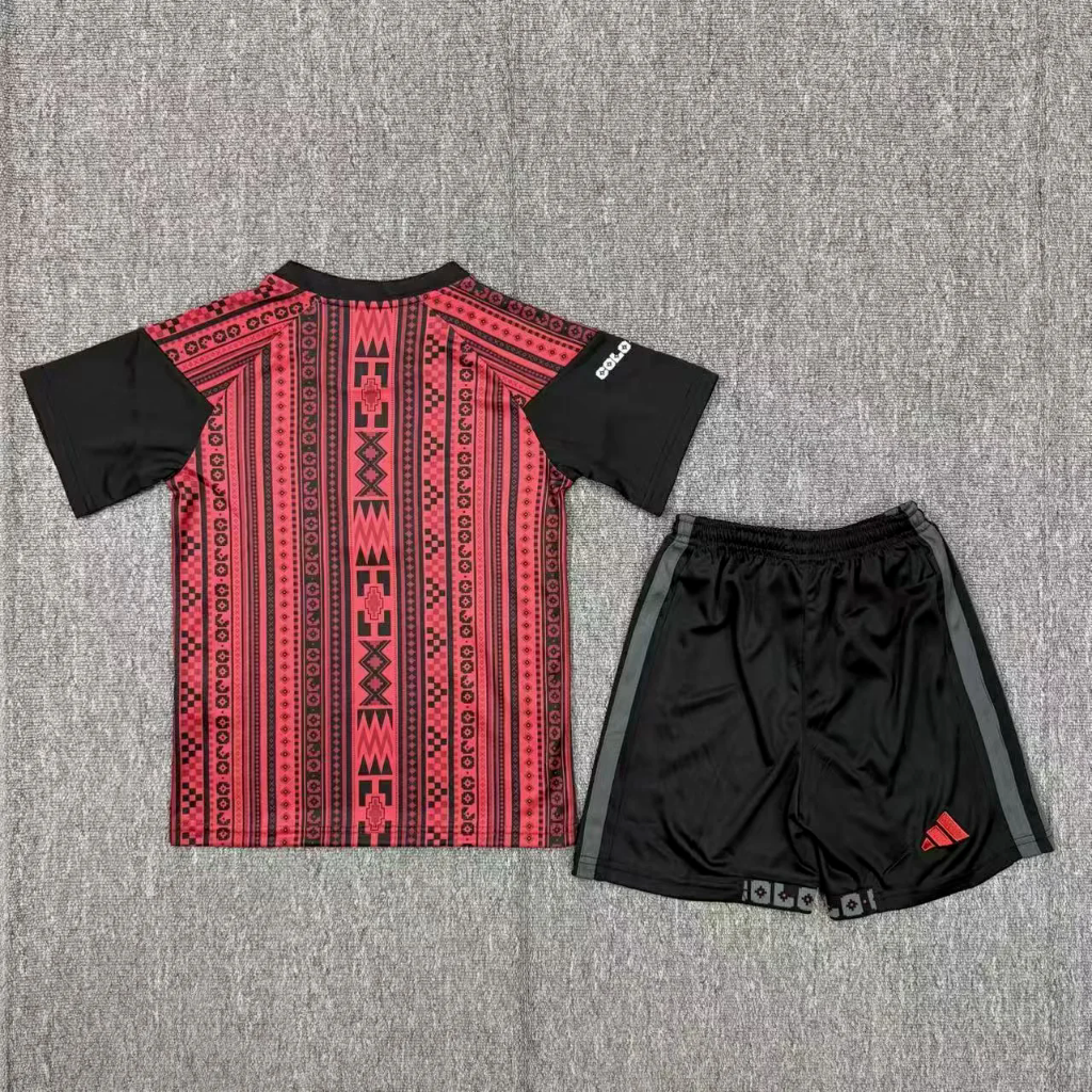 Colo-Colo 26/27 Red Pre Match Training Kids Jersey Set