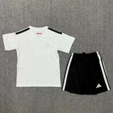 Colo-Colo 26/27 White/Black Home Kids Jersey Set